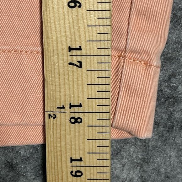 J. Crew Shorts Mens 32 Chino Pink Flat Front Cotton Casual Preppy Classiccore - Picture 10 of 14